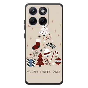 Чехол Санта Клаус для Motorola Edge 70 Fusion (Merry Christmas)