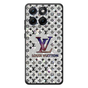 Чехол Стиль Louis Vuitton на Motorola Edge 70 Fusion (Яркий LV)