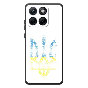 Чехол с украинским гербом на Motorola Edge 70 Fusion – Герб с гимном Украины