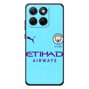 Силиконовые Чехлы принт Футбол на Motorola Edge 70 Fusion – Man City