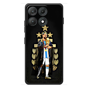 Чехлы Лео Месси Аргентина для Motorola Edge 70 Max (Месси король)