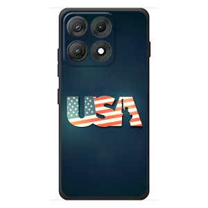 Чехол Флаг USA для Motorola Edge 70 Max (USA)