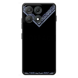 Силиконовый Чехол на Motorola Edge 70 Max (Воротник вышиванки)