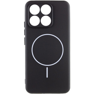 Чехол Silicone Cover Lakshmi Full Camera (AA) with Magnetic Fit для Motorola Edge 70 – Черный