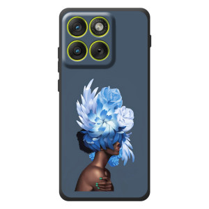 Чехлы (ART) Цветы на Motorola Edge 70 (VPrint)