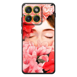 Чехлы (ART) Цветы на Motorola Edge 70 (VPrint)