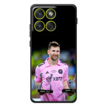 Чохли для Motorola Эд $\overline{ж}70 - Лео Мессі Маямі (Кубки Мессі)