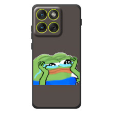 Чехлы с картинкой  Жаба Мем на Motorola Edge 70 – Плач лягушки