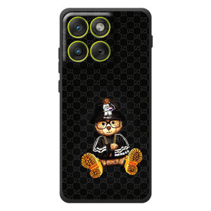 Чехлы Мишка Тедди для Мо Motorola Edge 70 – Тедди Гуччи
