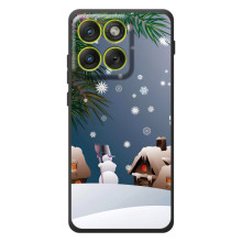 Чехлы на Новый Год Motorola Edge 70 (Зима)