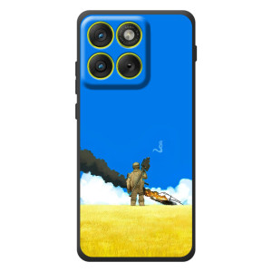 Чехлы на военную тематику для Motorola Edge 70 – Попадание