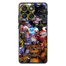 Чехлы Пять ночей с Фредди для Мо Motorola Edge 70 (Персонажи Фредди)