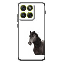 Чехлы с Лошадью дляMotorola Edge 70 (VPrint) (Чорний кінь)