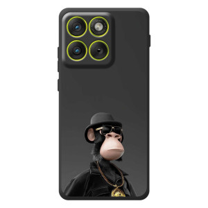 Чехлы с Обезьянами NFT для Motorola Edge 70 (AlphaPrint)