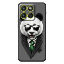 Чехлы с Пандами на Motorola Edge 70 – Панда в очках