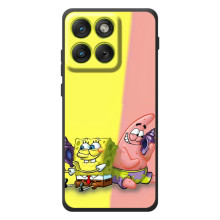 Чехлы с Патриком на Motorola Edge 70 (Звонок)