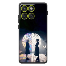 Чехлы с принтом Уэнсдей на Motorola Edge 70 – Уэнсдей и Энди