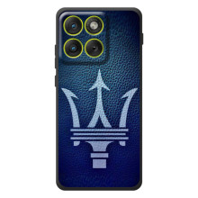 Чехлы с тематикой "Крутые машины" на Motorola Edge 70 (Лого Maserati)