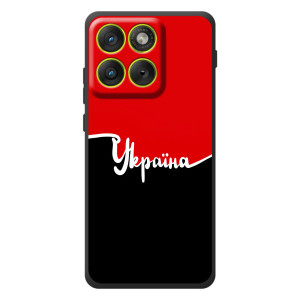 Чехлы УПА (Красно-Чёрный) на Motorola Edge 70 – Украина УПА