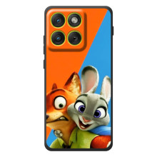 Чехлы ЗВЕРОПОЛИС для Motorola Edge 70 (Ник и Хопс)