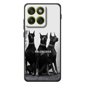 Чехол ДОБЕРМАН для Motorola Edge 70 – Три добермана