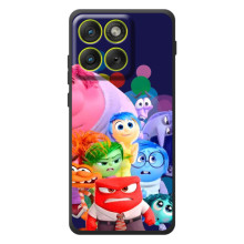 Чехол Головоломка для Motorola Edge 70 - (AlphaPrint) (Герои головоломки)