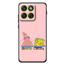 Чохол Губка Боб для Motorola Эд $\overline{ж}70 (За партою)