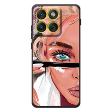 Чохол з друком для Motorola Edge 70 - (Мода) (AlphaPrint) (Макіяж)