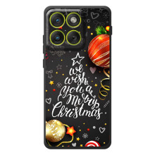 Чехол Новогодняя Елка на Motorola Edge 70