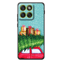 Чехол Новогодняя Елка на Motorola Edge 70 – Новогодние подарки