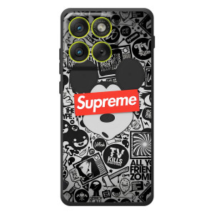 Чехол с Брендами одежды на Мо Motorola Edge 70 – Supreme Маус