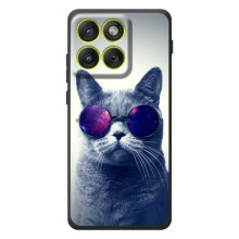 Бампер с изображением Котиков для Мо Motorola Edge 70 (Стильный КОТ)