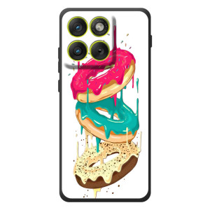 Чехол с изображением  вкусной еды для Motorola Edge 70 – Сочные пончики