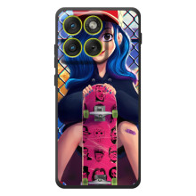 Чехол с картинкой Модные Девчонки Motorola Edge 70 – Модная девушка