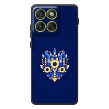 Чехол с картинкой (Патриотический ГЕРБ) на Motorola Edge 70 (герб)