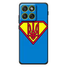 Чехол с картинкой (Патриотический ГЕРБ) на Motorola Edge 70 (Super - Герб)