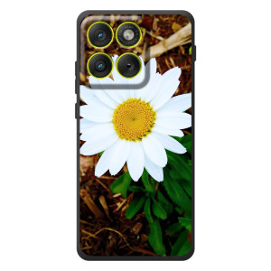 Чохол з ромашками на Motorola Edge 70 – Біла ромашка