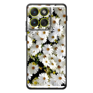 Чохол з ромашками на Motorola Edge 70 – Рамка в ромашках