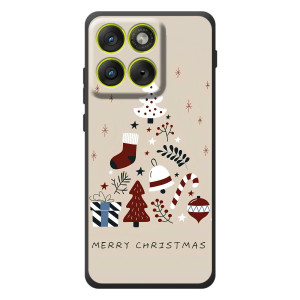 Чехол Санта Клаус для Motorola Edge 70 – Merry Christmas