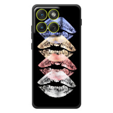 Чехол Стильные девушки на Motorola Edge 70 (Губы)