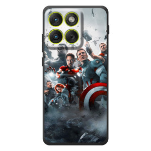 Чехол Супергерои Марвел на Мо Motorola Edge 70 – Команда марвел