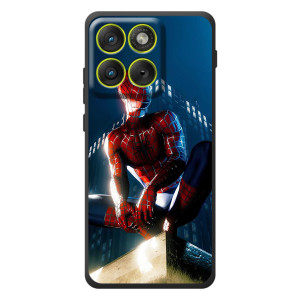 Чехол Супергерой Человека Паука на Motorola Edge 70 – Паук на доме