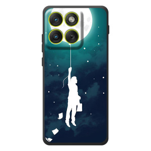 Чехол (ТПУ) с планетами на Motorola Edge 70 – To The moon