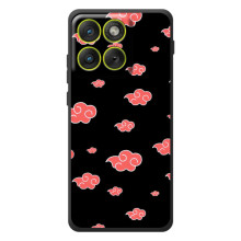 Чехол с символикой Аниме для Motorola Edge 70 – Анимешные тучки