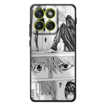 Чехол с символикой Аниме для Motorola Edge 70 – Коллаж Ягами