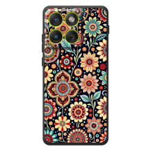 Чехол с принтом Ковер для Motorola Edge 70 – Цветочный ковер