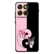 Чехол с кроликом Куроми на Motorola Edge 70 – Куроми Инь Янь