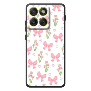 Чохол з бантиками на Motorola Эд $\overline{ж}70