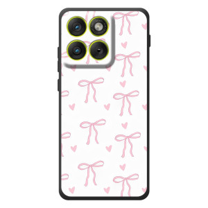 Чохол з бантиками на Motorola Эд $\overline{ж}70