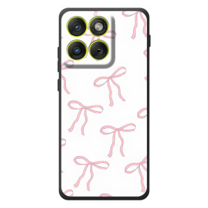 Чохол з бантиками на Motorola Эд $\overline{ж}70